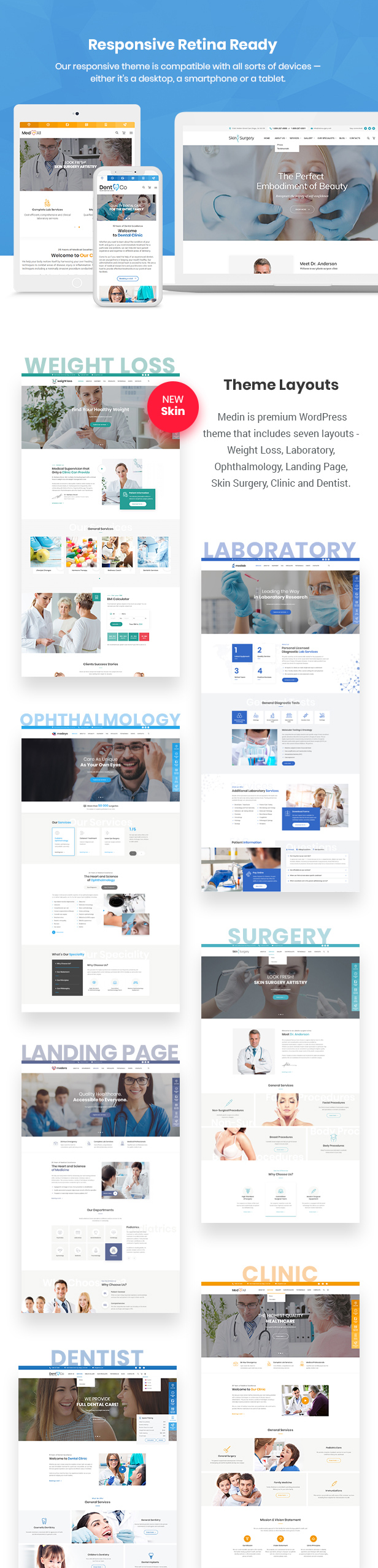 Medin - Medical Center WordPress Theme - 6